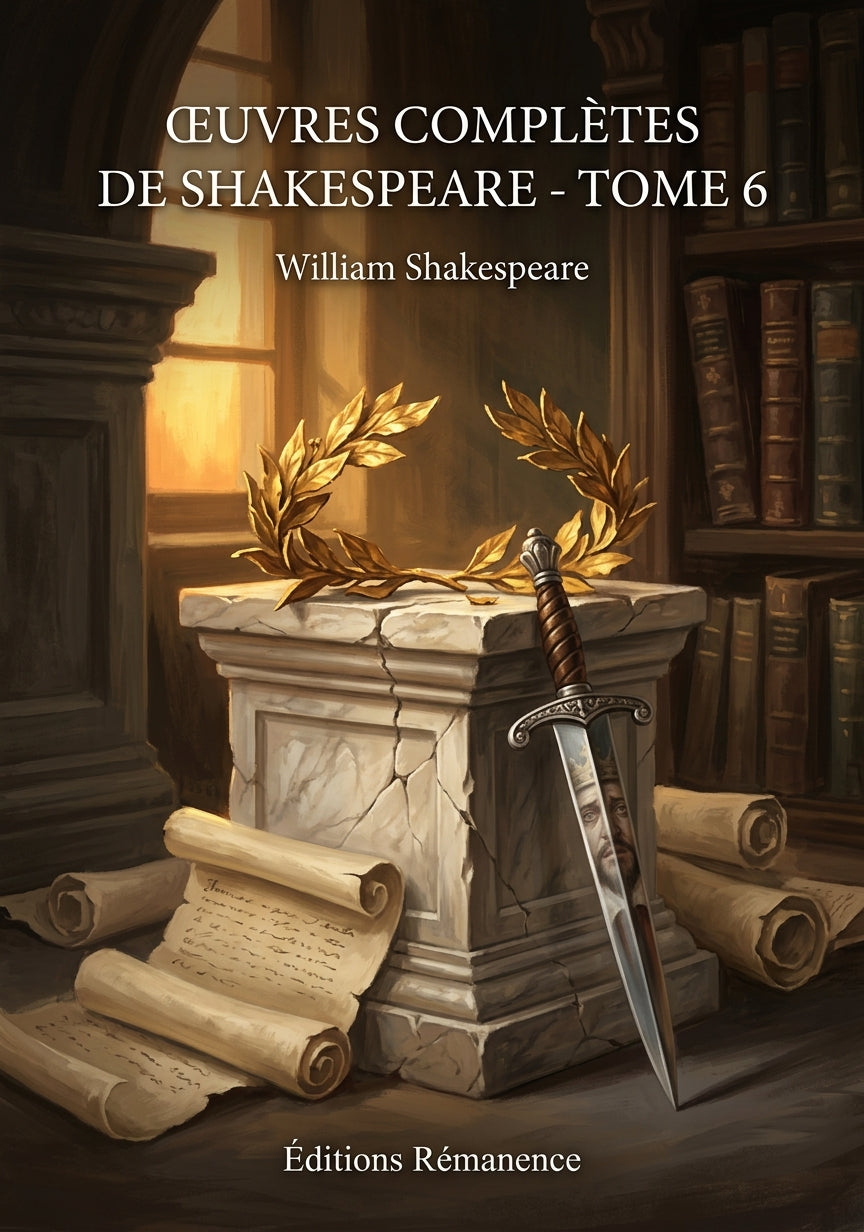 Livre Œuvres complètes de Shakespeare - Tome 6 par William Shakespeare - Couverture - Editions Remanence