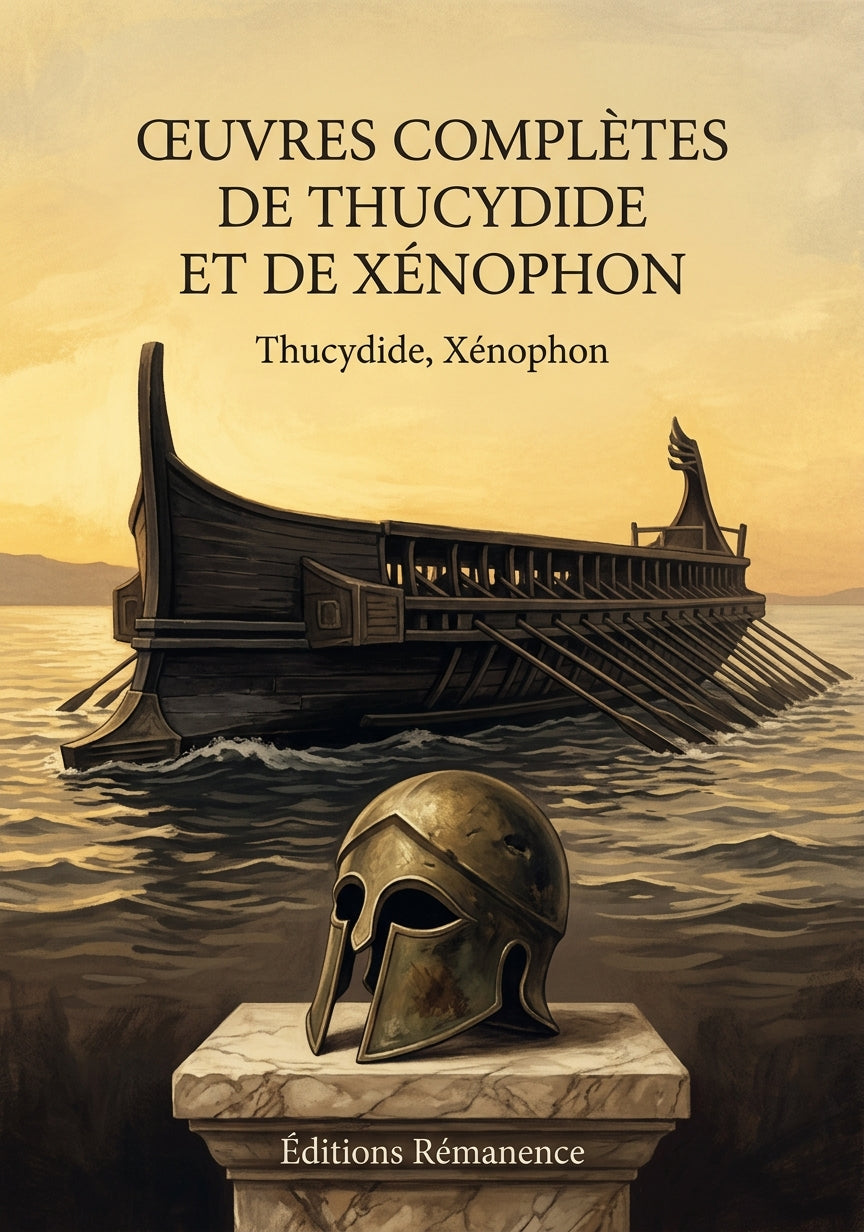 Livre Œuvres complètes de Thucydide et de Xénophon par Thucydide, Xénophon - Couverture - Editions Remanence