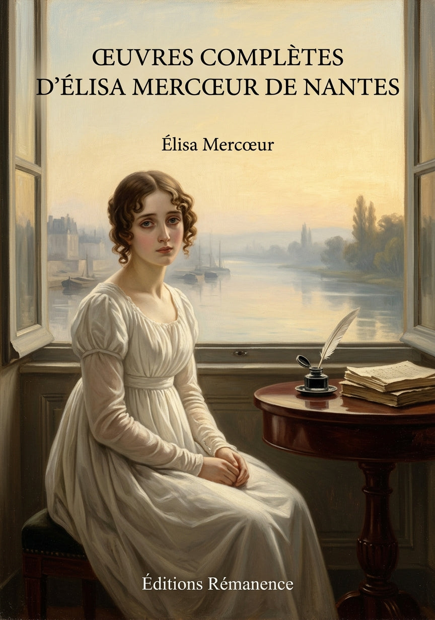 Livre Œuvres complètes d’Élisa Mercœur de Nantes par Élisa Mercœur - Couverture - Editions Remanence