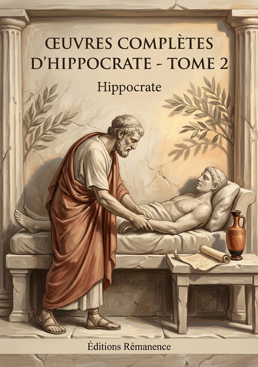 Livre Œuvres complètes d’Hippocrate - Tome 2 par Hippocrate - Couverture - Editions Remanence