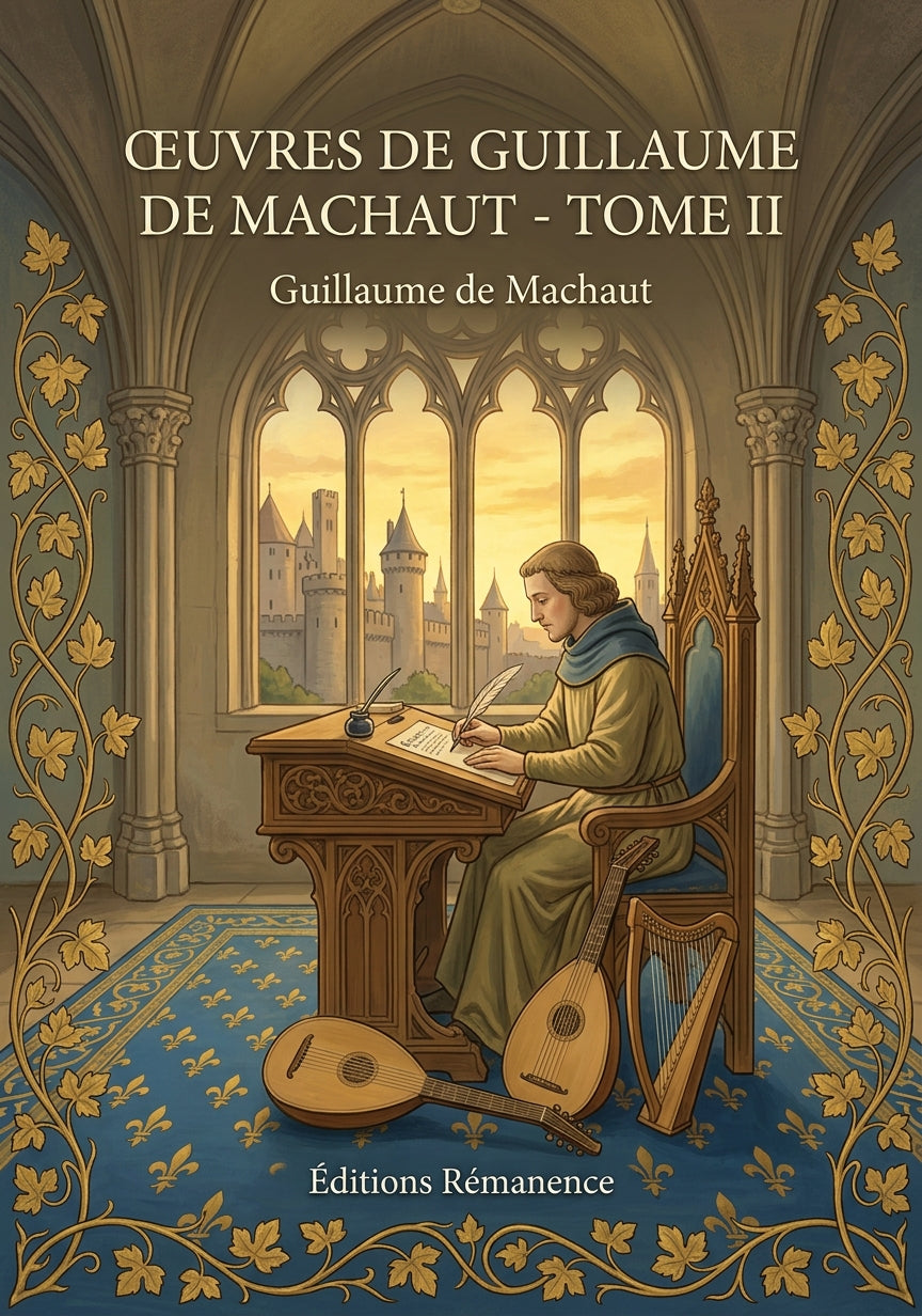 Livre Œuvres de Guillaume de Machaut - Tome II par Guillaume de Machaut - Couverture - Editions Remanence