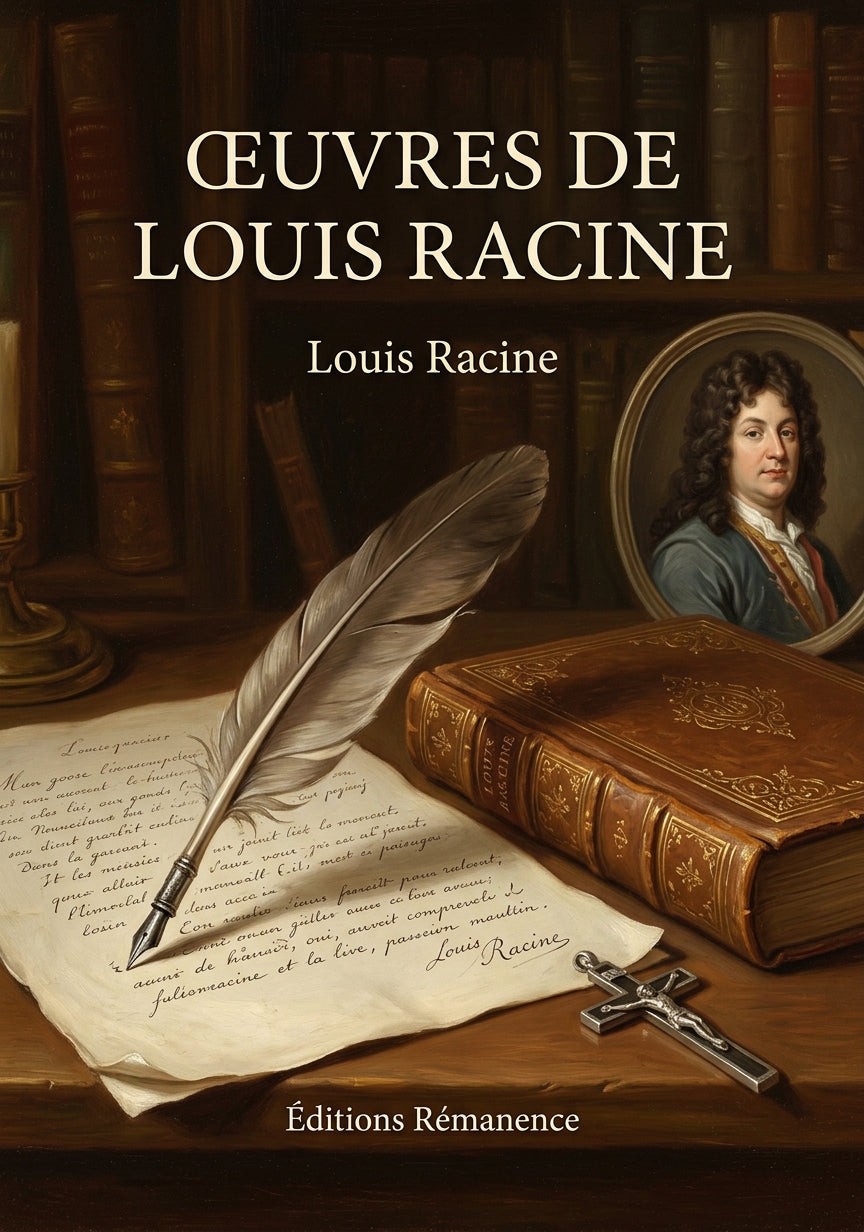 Livre Œuvres de Louis Racine par Louis Racine - Couverture - Editions Remanence