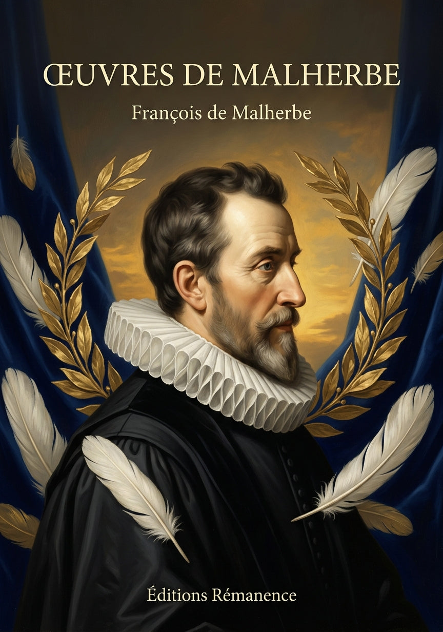 Livre Œuvres de Malherbe par François de Malherbe - Couverture - Editions Remanence