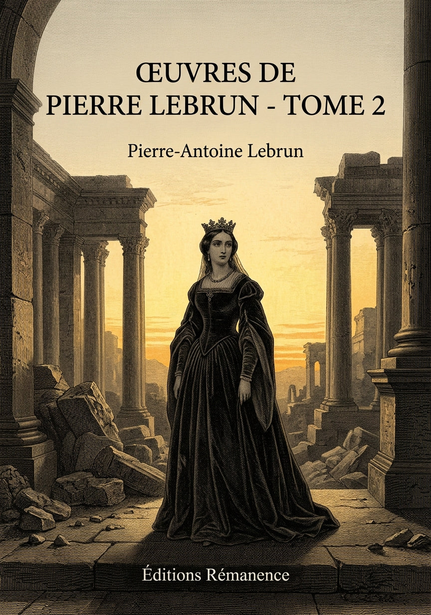 Livre Œuvres de Pierre Lebrun - Tome 2 par Pierre-Antoine Lebrun - Couverture - Editions Remanence