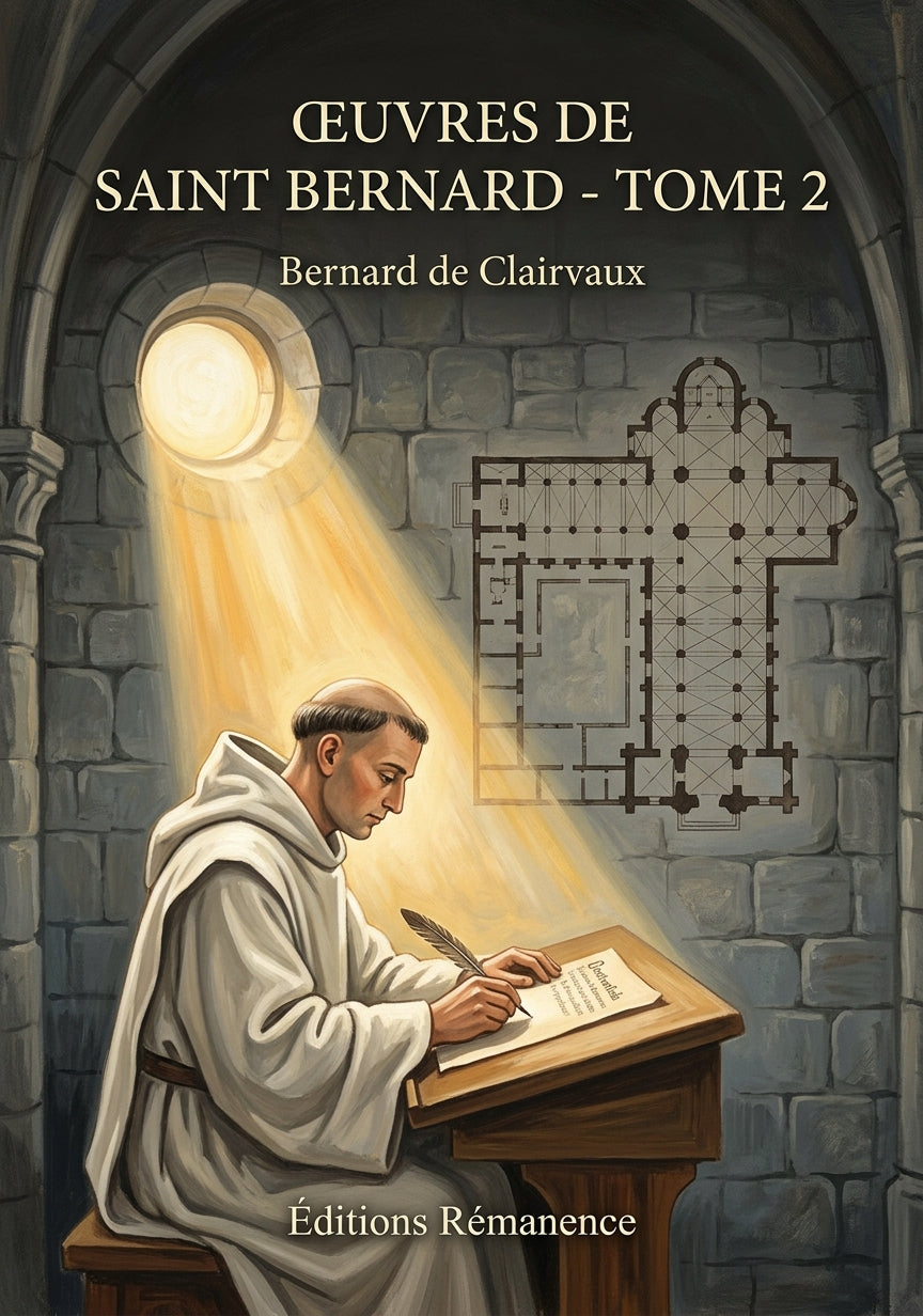 Livre Œuvres de Saint Bernard - Tome 2 par Bernard de Clairvaux - Couverture - Editions Remanence