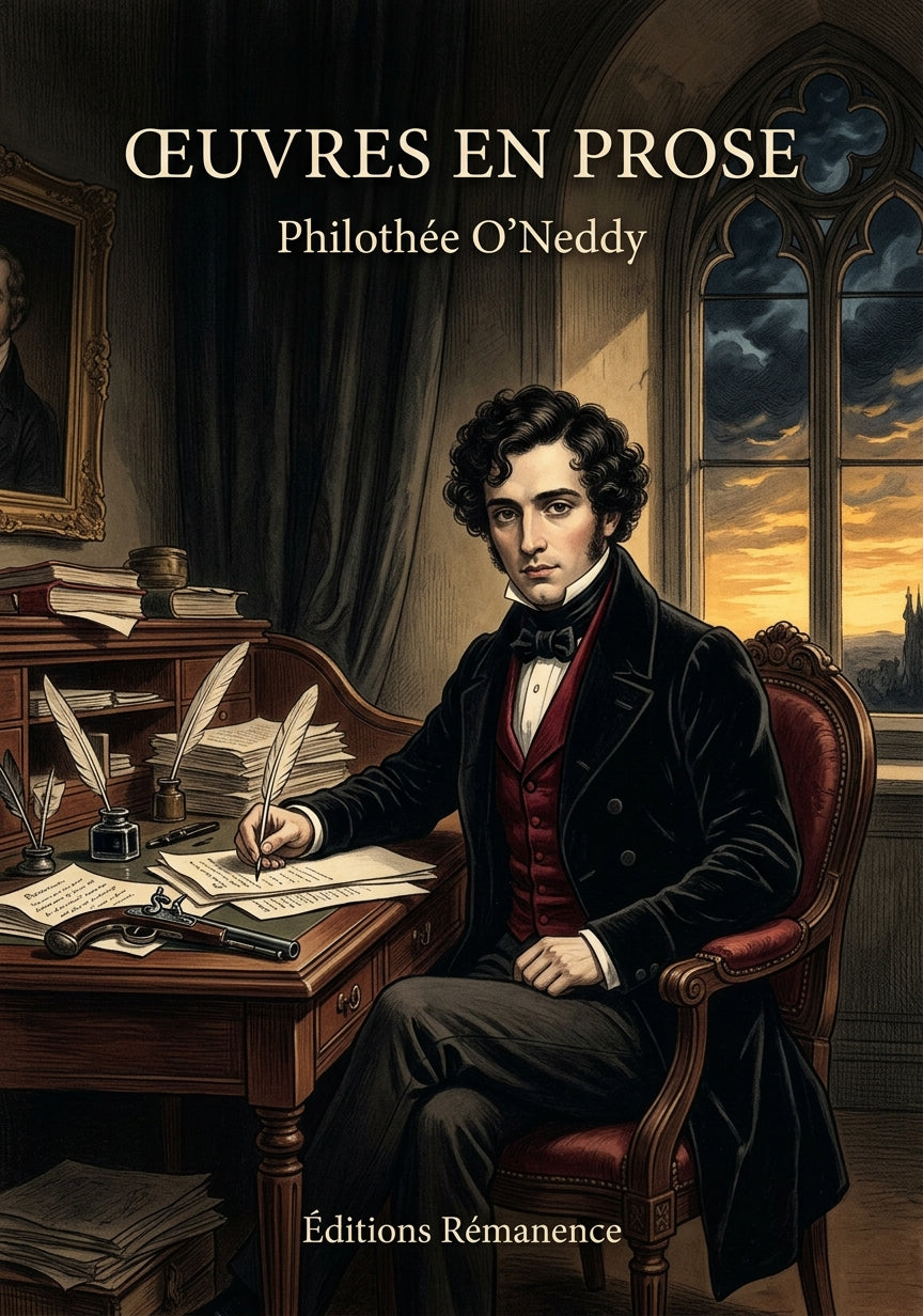 Livre Œuvres en prose par Philothée O’Neddy - Couverture - Editions Remanence