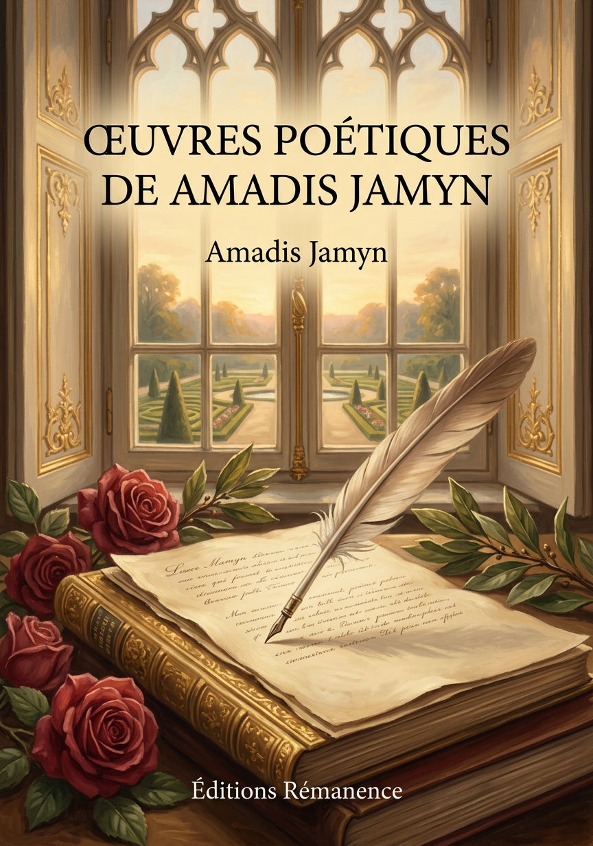 Livre Œuvres poétiques de Amadis Jamyn par Amadis Jamyn - Couverture - Editions Remanence