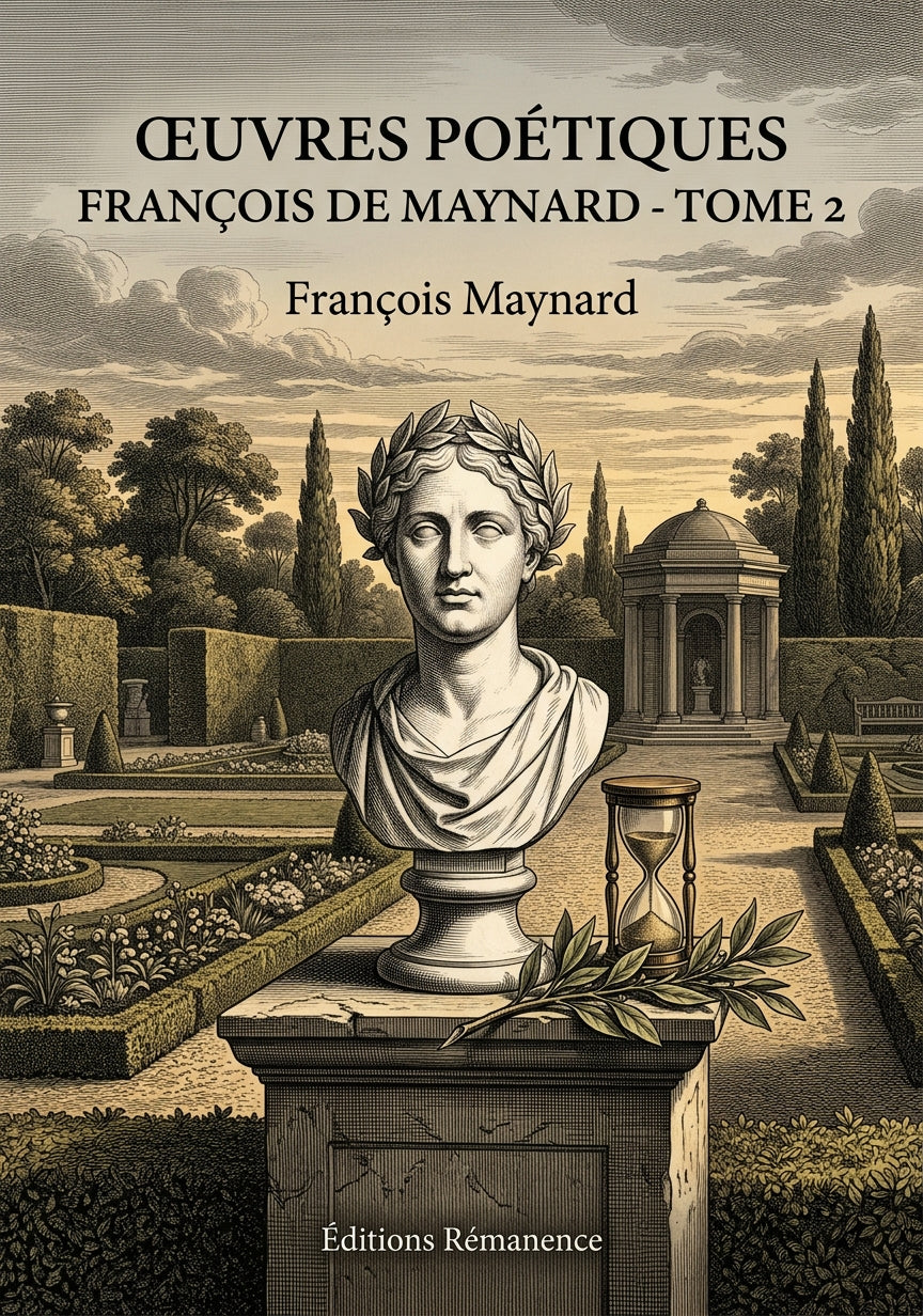 Livre Œuvres poétiques François de Maynard - Tome 2 par François Maynard - Couverture - Editions Remanence