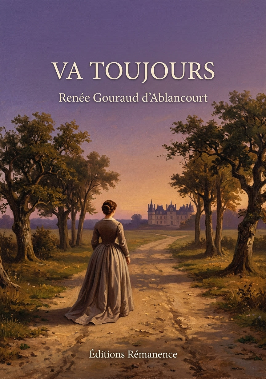 Livre Va toujours par Renée Gouraud d’Ablancourt - Couverture - Editions Remanence