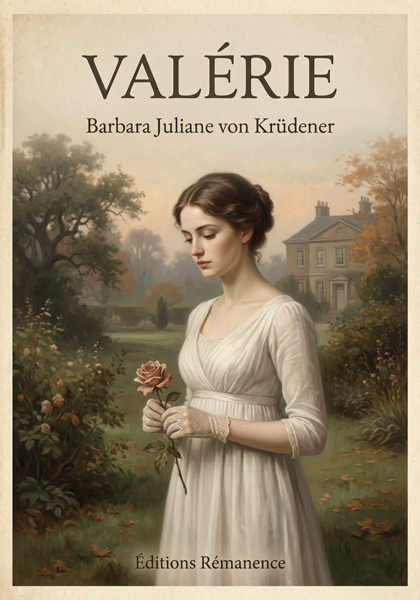Valérie - Barbara Juliane von Krüdener (Couverture)