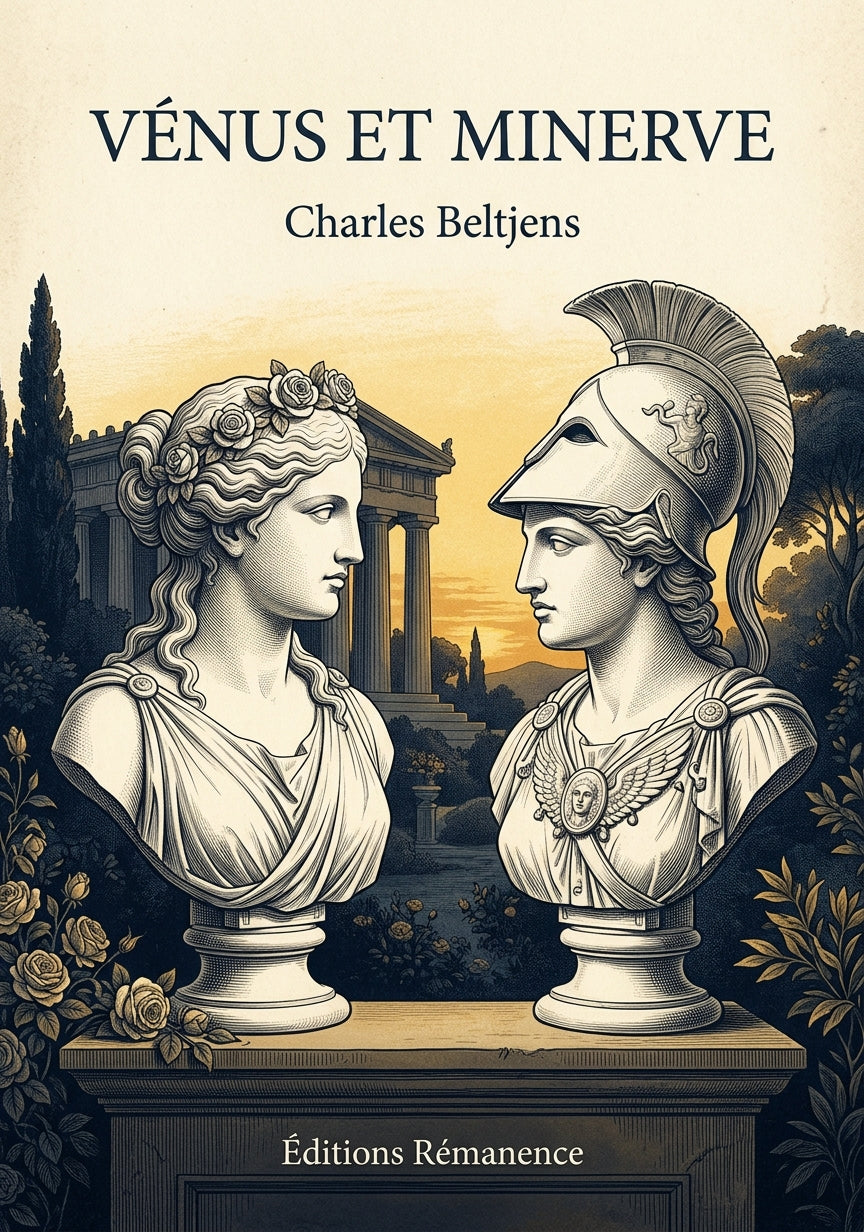 Livre Vénus et Minerve par Charles Beltjens - Couverture - Editions Remanence