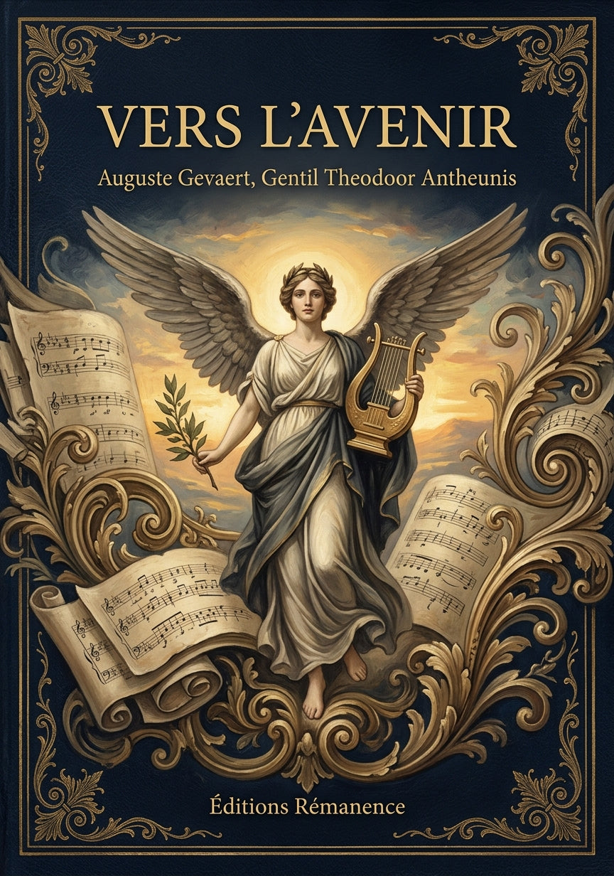 Livre Vers l'Avenir par Auguste Gevaert, Gentil Theodoor Antheunis - Couverture - Editions Remanence