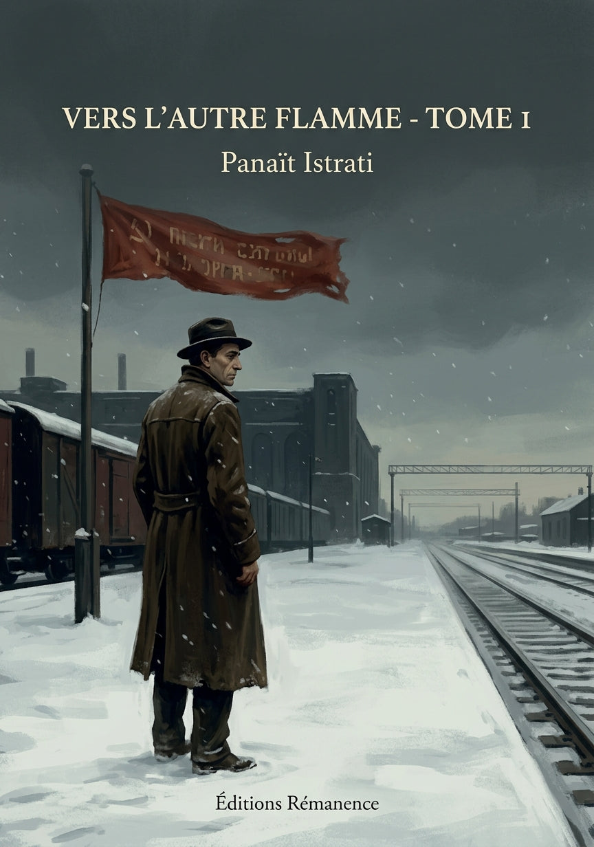 Livre Vers l’autre flamme - Tome 1 par Panaït Istrati - Couverture - Editions Remanence