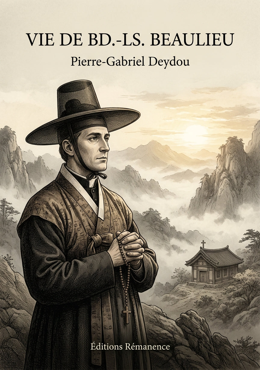 Livre Vie de Bd.-Ls. Beaulieu par Pierre-Gabriel Deydou - Couverture - Editions Remanence