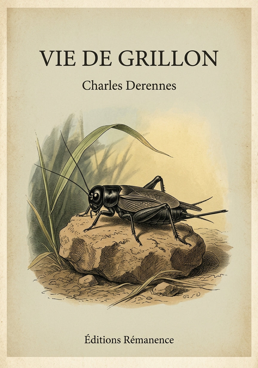 Vie de Grillon - Charles Derennes (Couverture)
