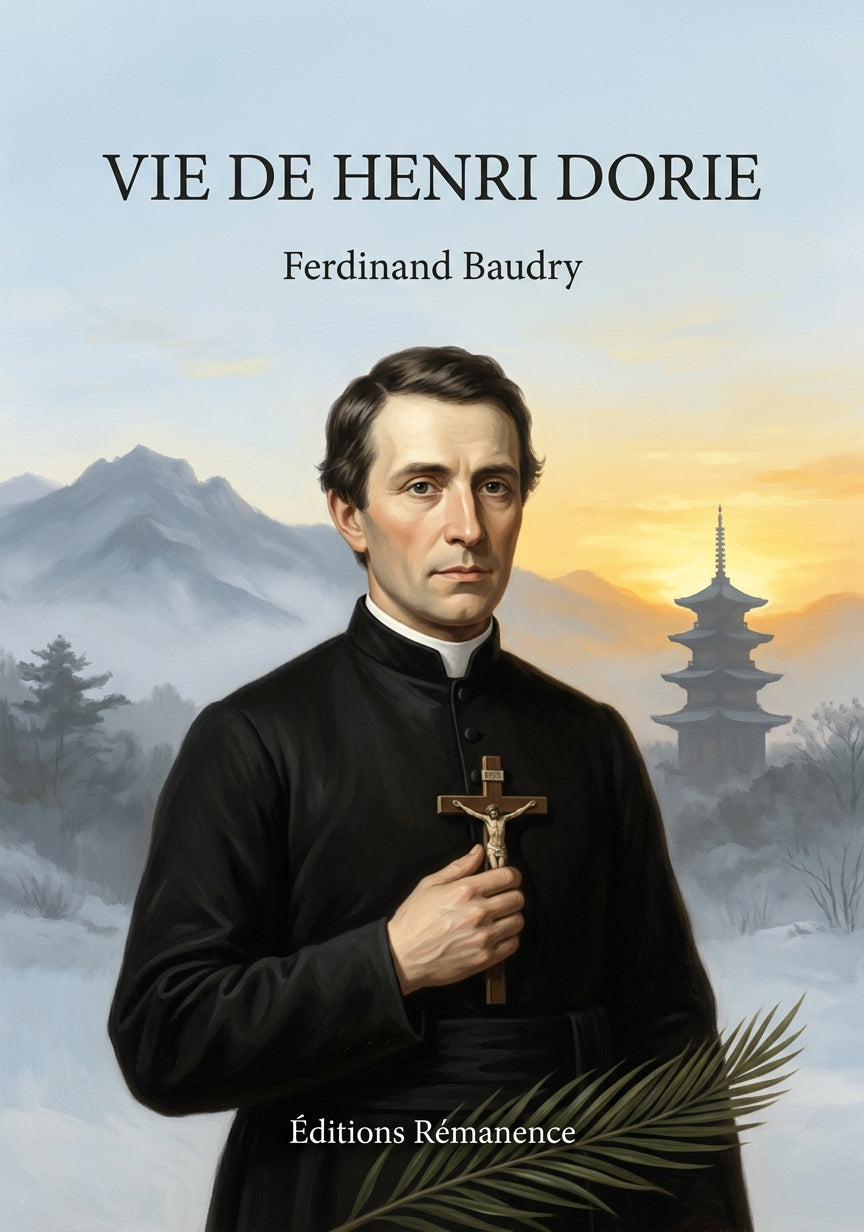 Livre Vie de Henri Dorie par Ferdinand Baudry - Couverture - Editions Remanence