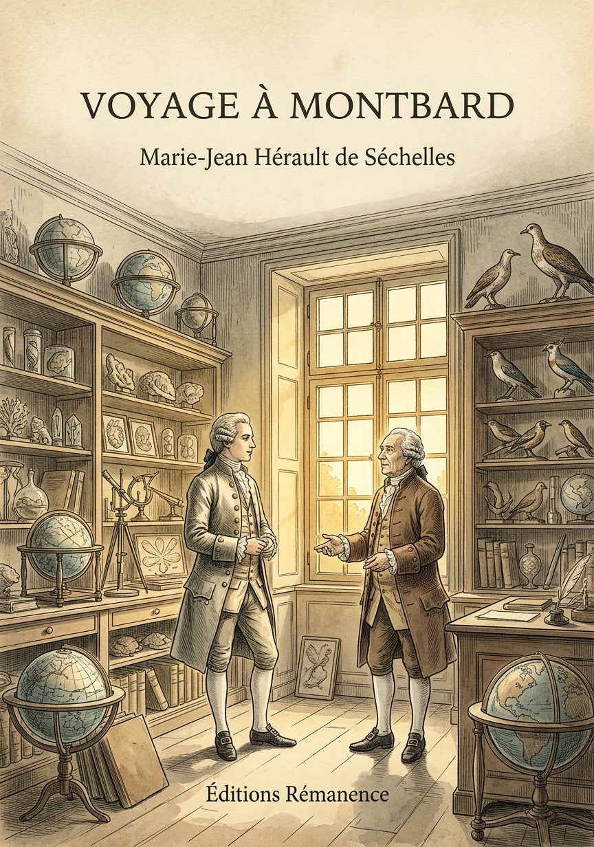 Voyage à Montbard - Marie-Jean Hérault de Séchelles (Couverture)