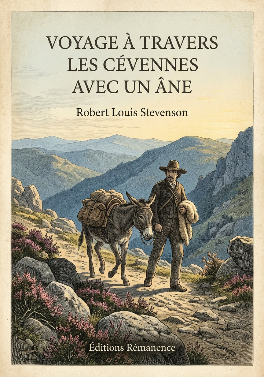 Voyage à travers les Cévennes avec un âne - Robert Louis Stevenson (Couverture)