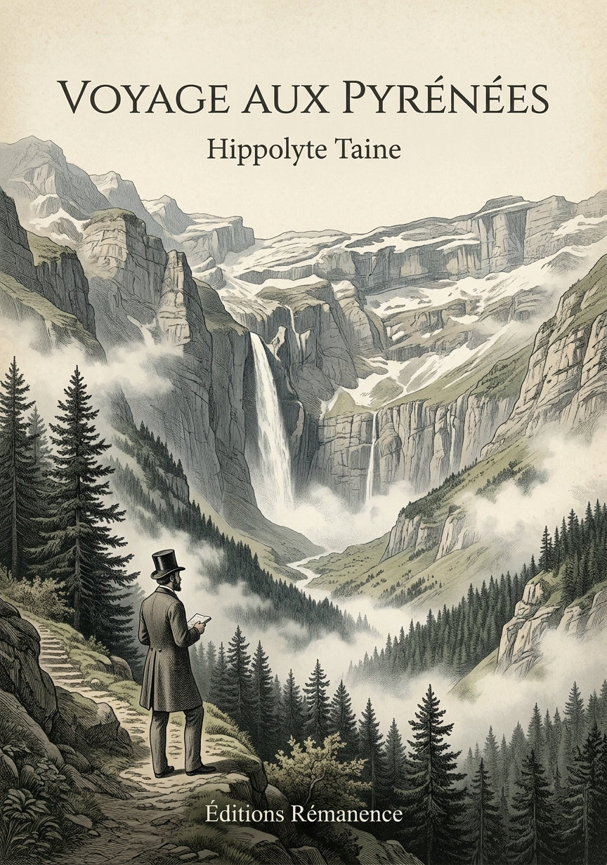 Voyage aux Pyrénées - Hippolyte Taine (Couverture)