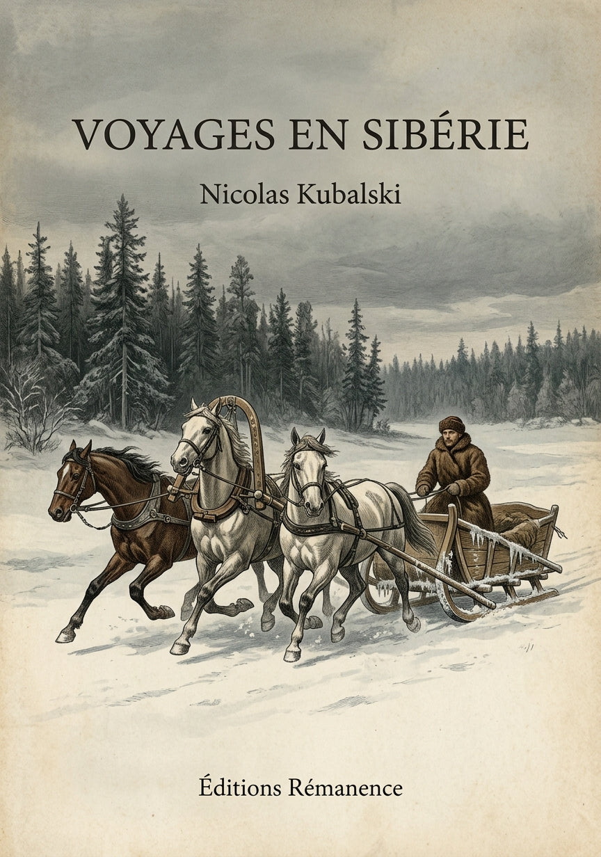 Voyages en Sibérie - Nicolas Kubalski (Couverture)