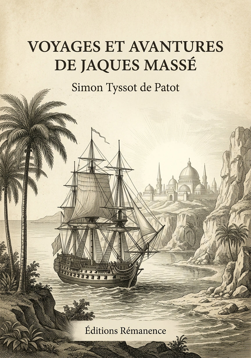 Voyages et Avantures de Jaques Massé - Simon Tyssot de Patot (Couverture)