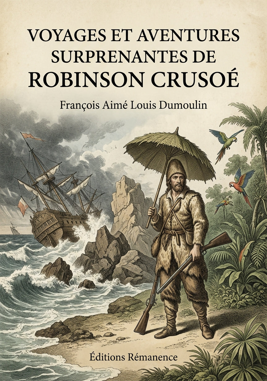 Voyages et Aventures Surprenantes de Robinson Crusoé - François Aimé Louis Dumoulin (Couverture)