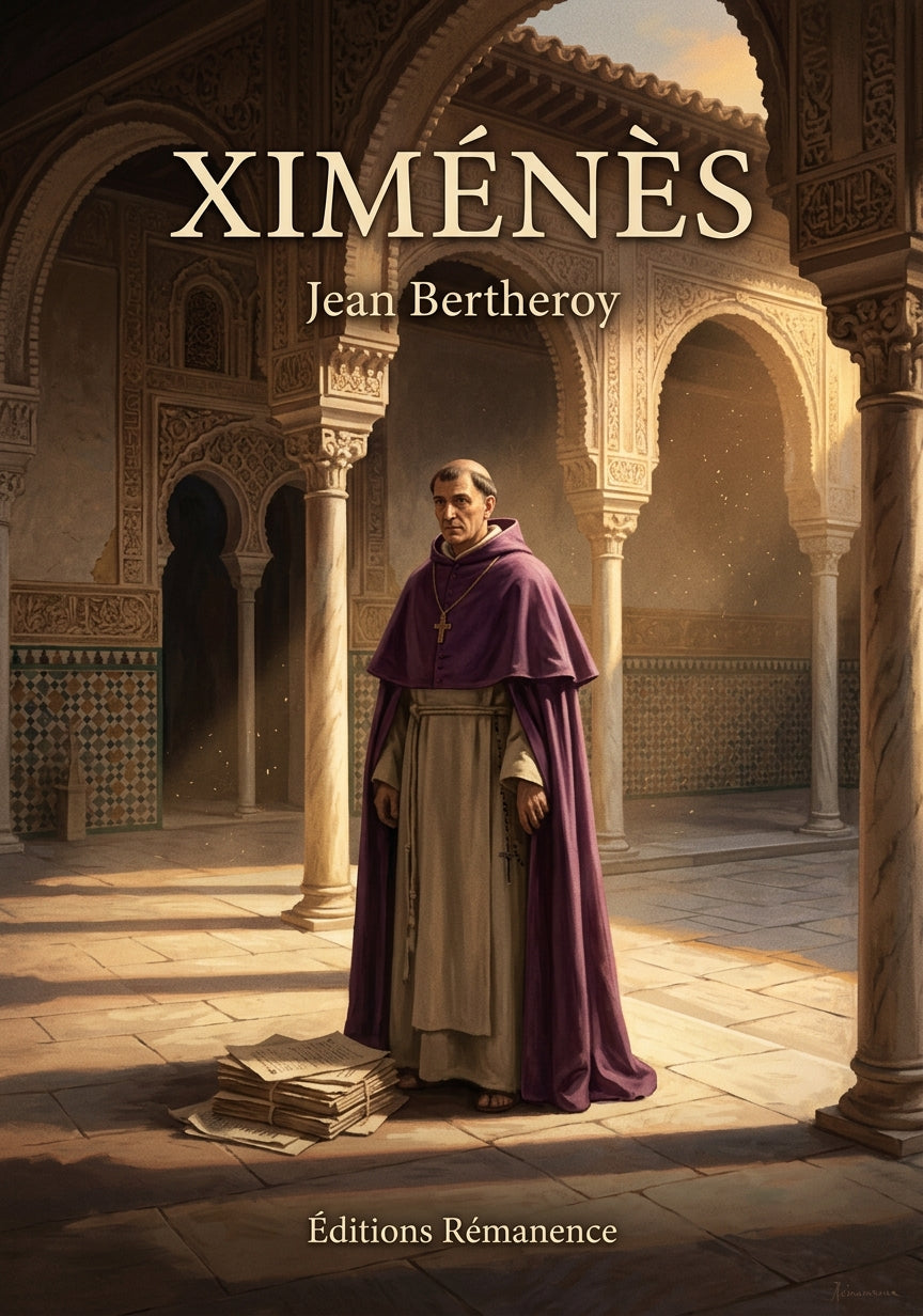 Livre Ximénès par Jean Bertheroy - Couverture - Editions Remanence