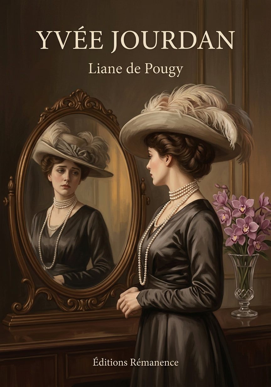 Livre Yvée Jourdan par Liane de Pougy - Couverture - Editions Remanence