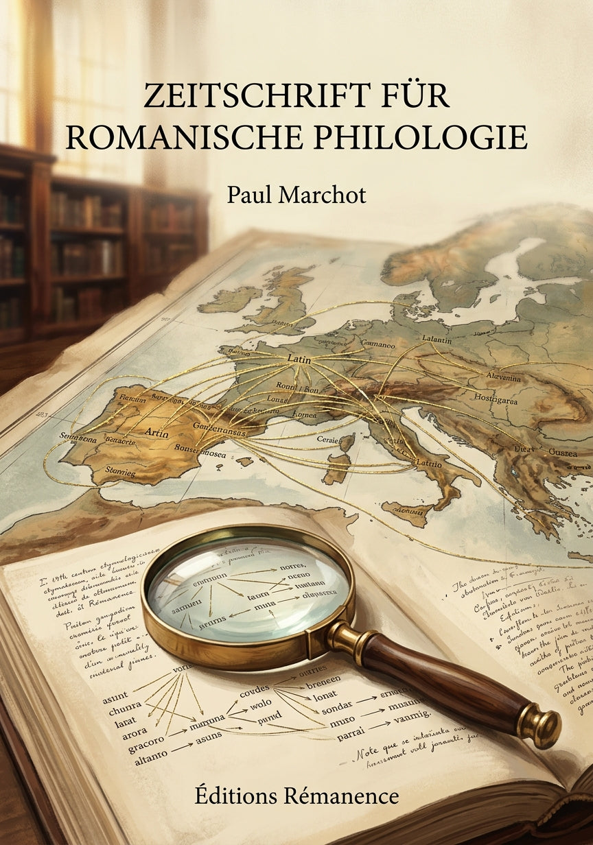 Livre Zeitschrift für romanische Philologie par Paul Marchot - Couverture - Editions Remanence