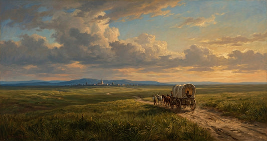 Une prairie américaine au XIXe siècle — la jeune démocratie qu'Alexis de Tocqueville a traversée et analysée en 1831
