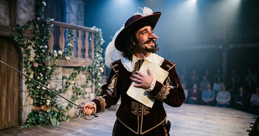 Cyrano de Bergerac — le héros romantique de Rostand, génie de l'épée et de la parole condamné par son nez