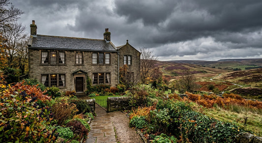 Haworth Parsonage on the Yorkshire moors — home of the Brontë sisters