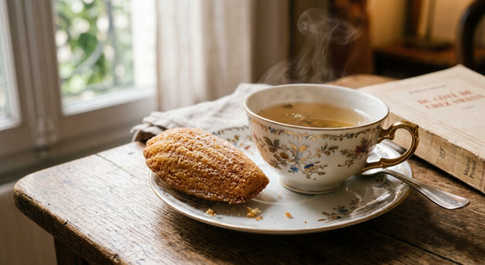 Une madeleine et une tasse de tilleul — la scène de mémoire involontaire la plus célèbre de Proust