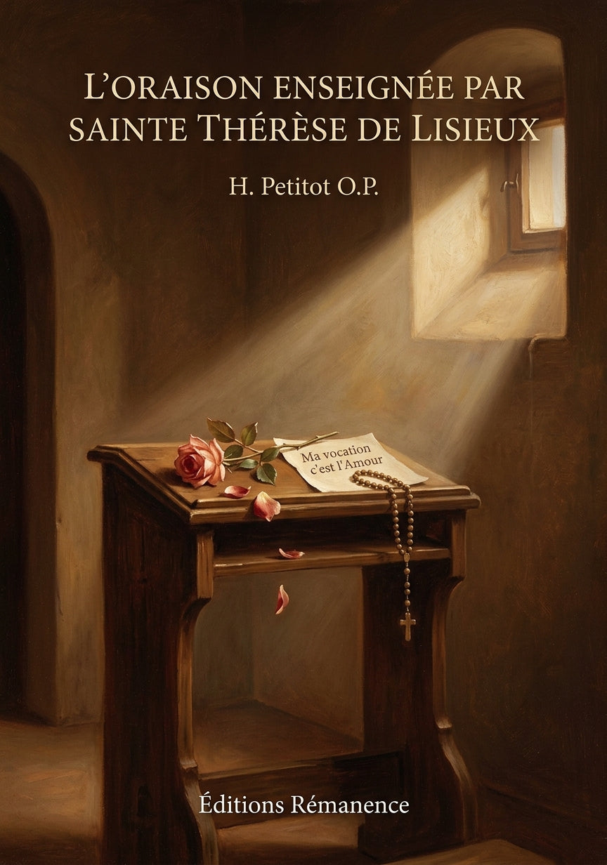 L'oraison enseignée par sainte Thérèse de Lisieux - H. Petitot O.P. (Couverture)