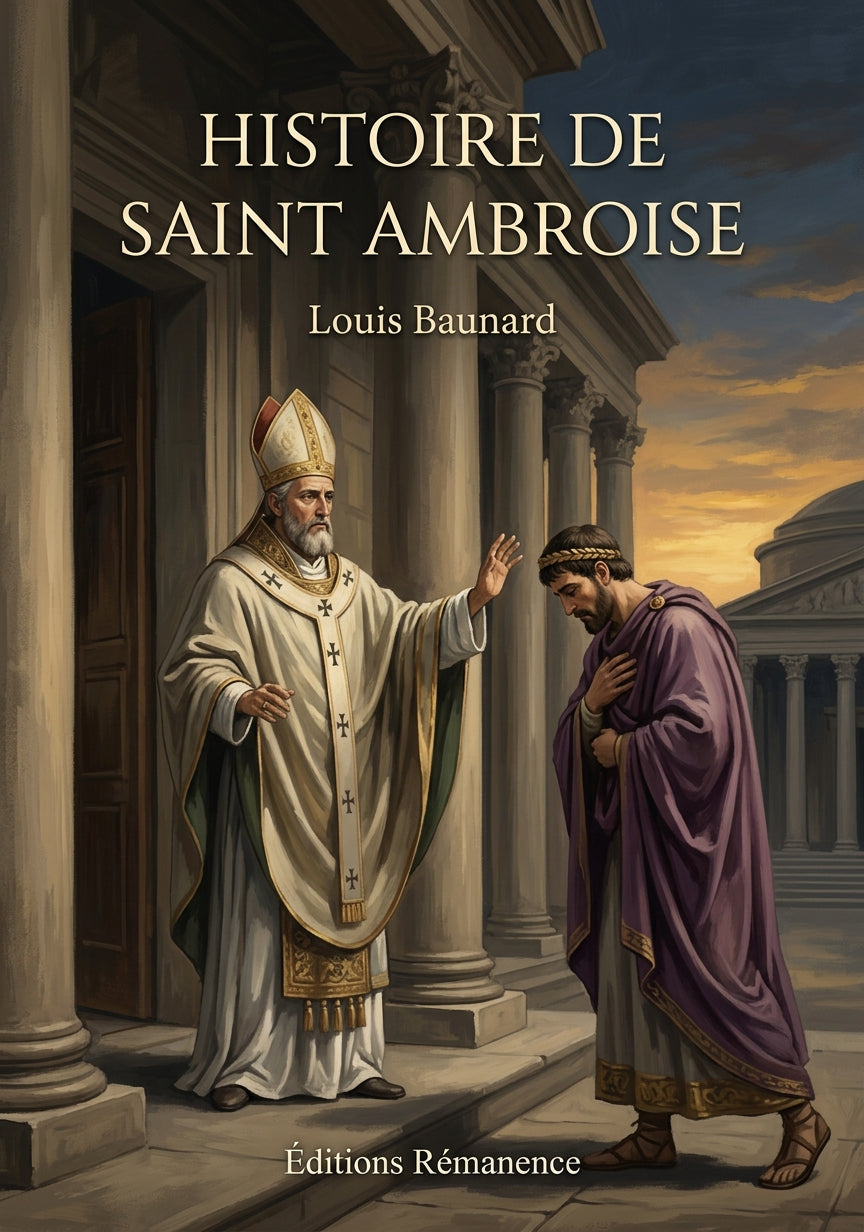 Histoire de Saint Ambroise - Louis Baunard (Couverture)
