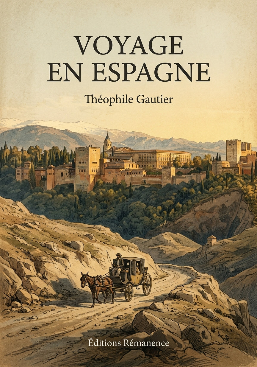 Voyage en Espagne - Théophile Gautier (Couverture)