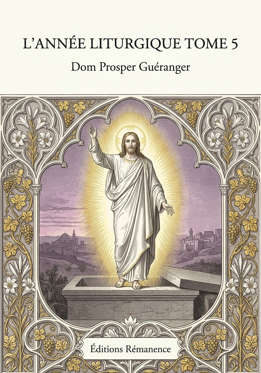 L'année liturgique Tome 5 - Dom Prosper Guéranger (Couverture)