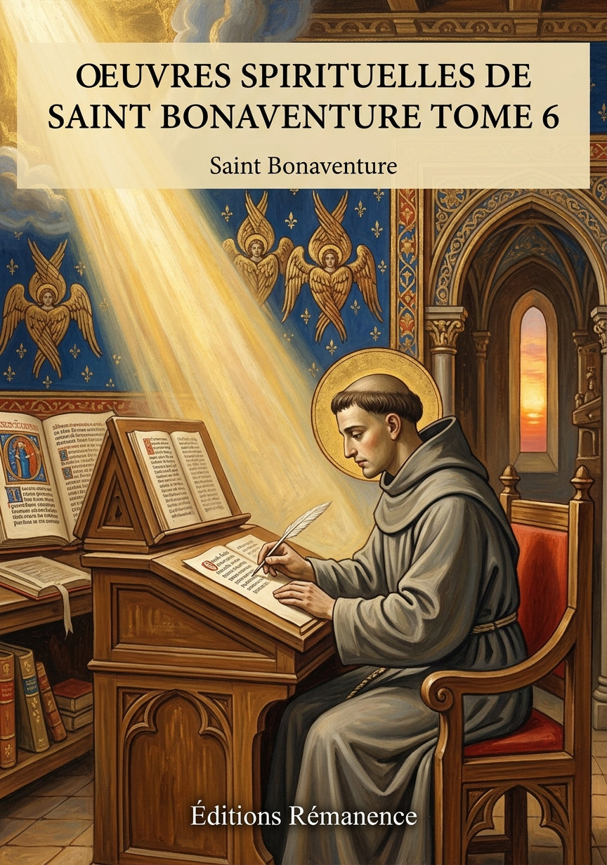 Oeuvres spirituelles de Saint Bonaventure Tome 6 - Saint Bonaventure (Couverture)
