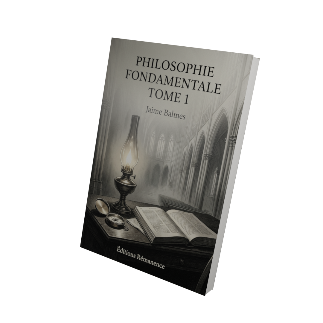 Philosophie fondamentale Tome 1 - Jaime Balmes (Vue 3D)