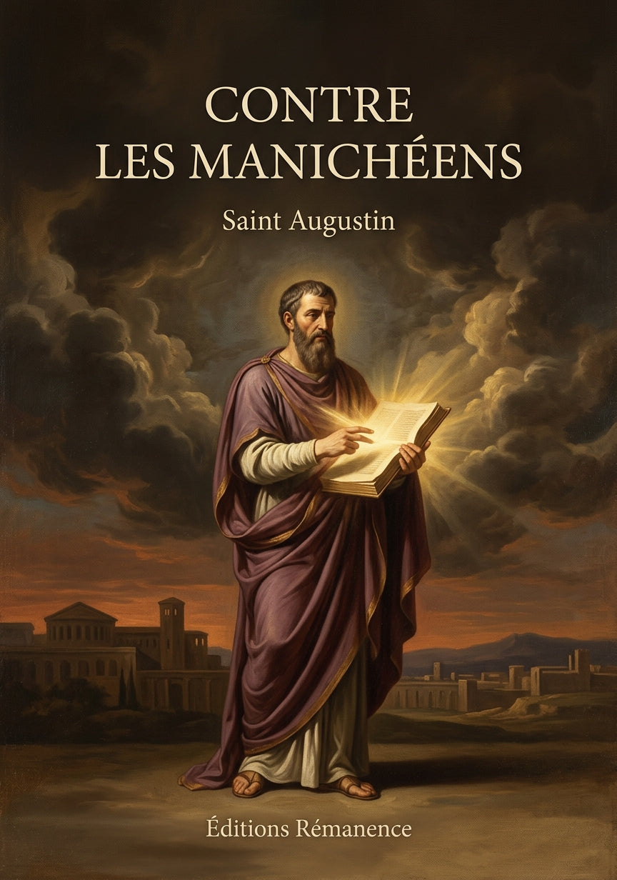 Contre les Manichéens - Saint Augustin (Couverture)