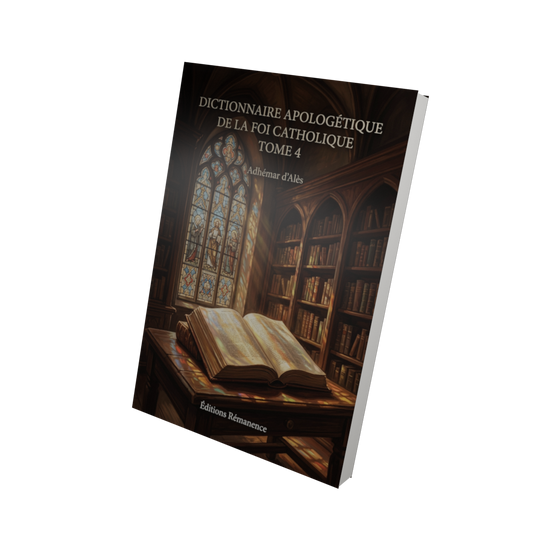 Dictionnaire apologétique de la foi catholique Tome 4 - Adhémar d'Alès (Vue 3D)