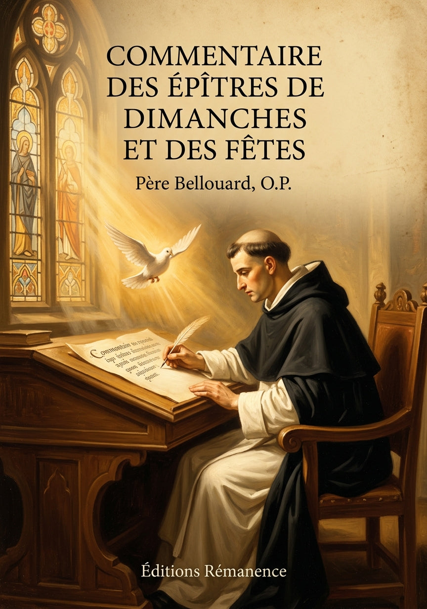 Commentaire des épîtres de dimanches et des fêtes - Père Bellouard, O.P. (Couverture)
