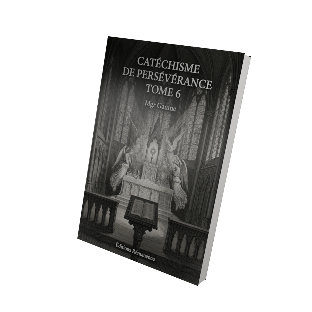 Catéchisme de persévérance Tome 6 - Mgr Gaume (Vue 3D)