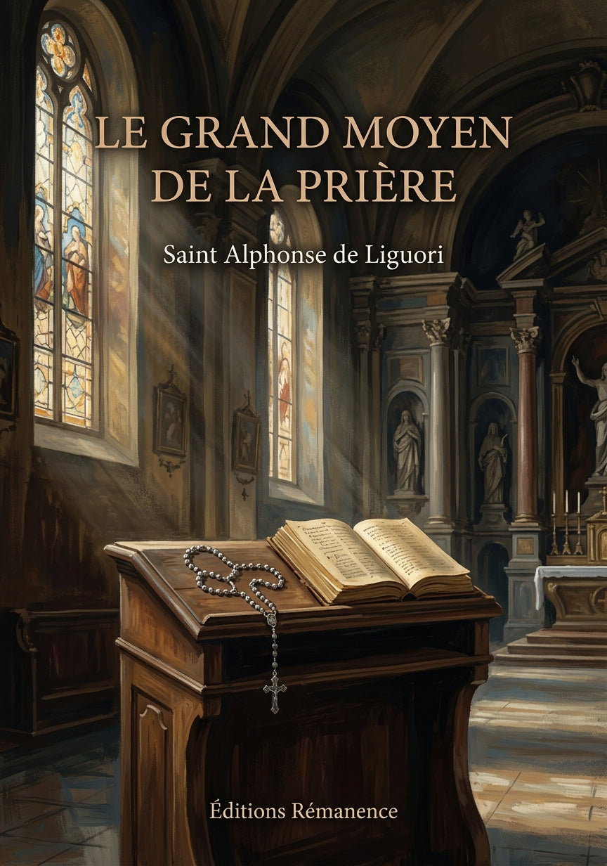 Le grand moyen de la prière - Saint Alphonse de Liguori (Couverture)