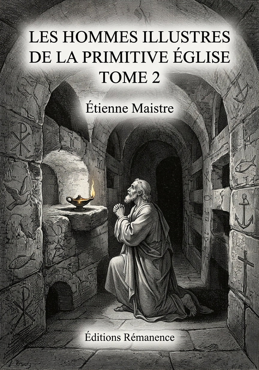 Les hommes illustres de la primitive Église Tome 2 - Étienne Maistre (Couverture)