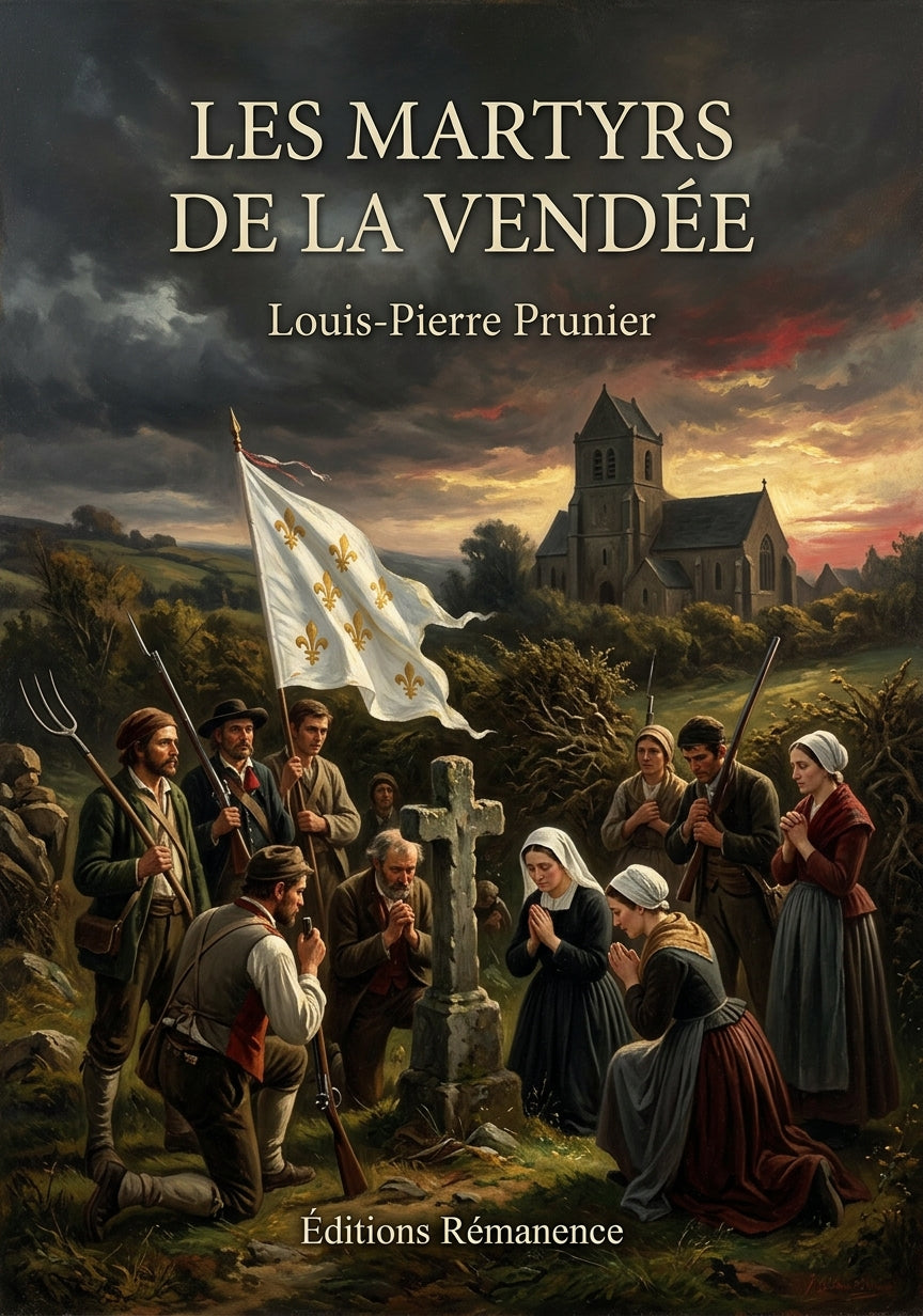 Les martyrs de la Vendée - Louis-Pierre Prunier (Couverture)