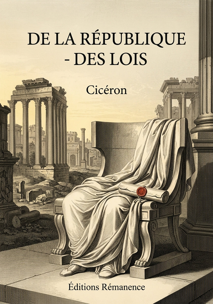 De la République - Des Lois - Cicéron (Couverture)