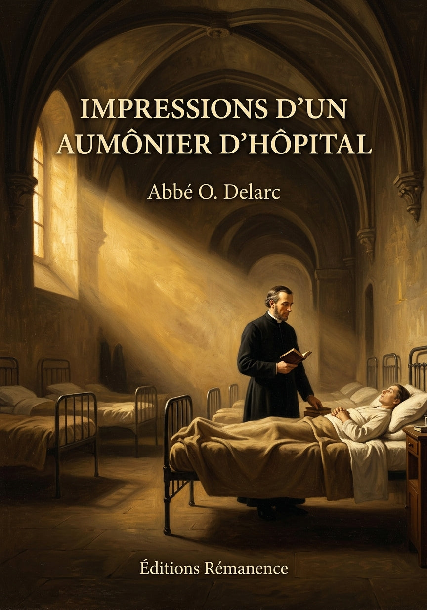 Impressions d'un aumônier d'hôpital - Abbé O. Delarc (Couverture)
