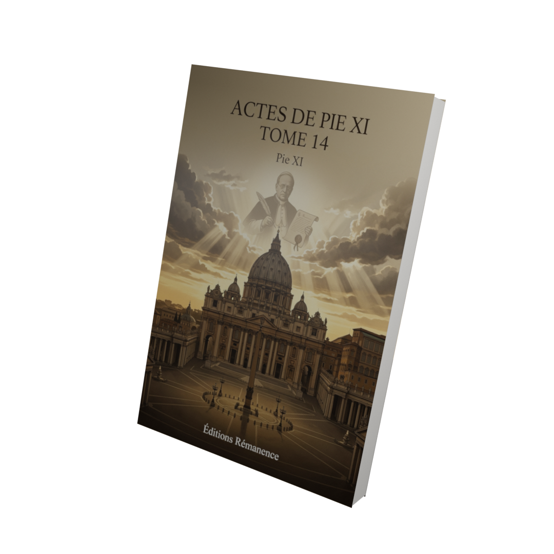 Actes de Pie XI Tome 14 - Pie XI (Vue 3D)