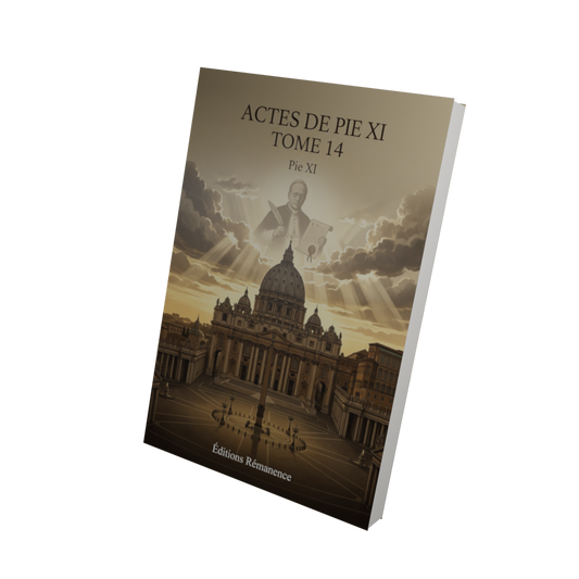 Actes de Pie XI Tome 14 - Pie XI (Vue 3D)